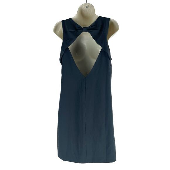 Forever 21 Bow Back Cutout Sleeveless Mini Dress Dark Gray Size M - Picture 4 of 7